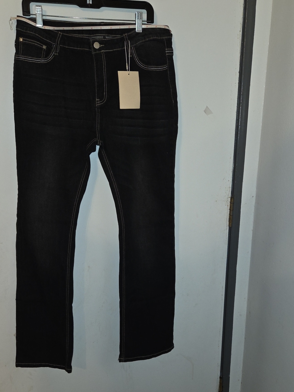 Men's Black Stretch Jeans